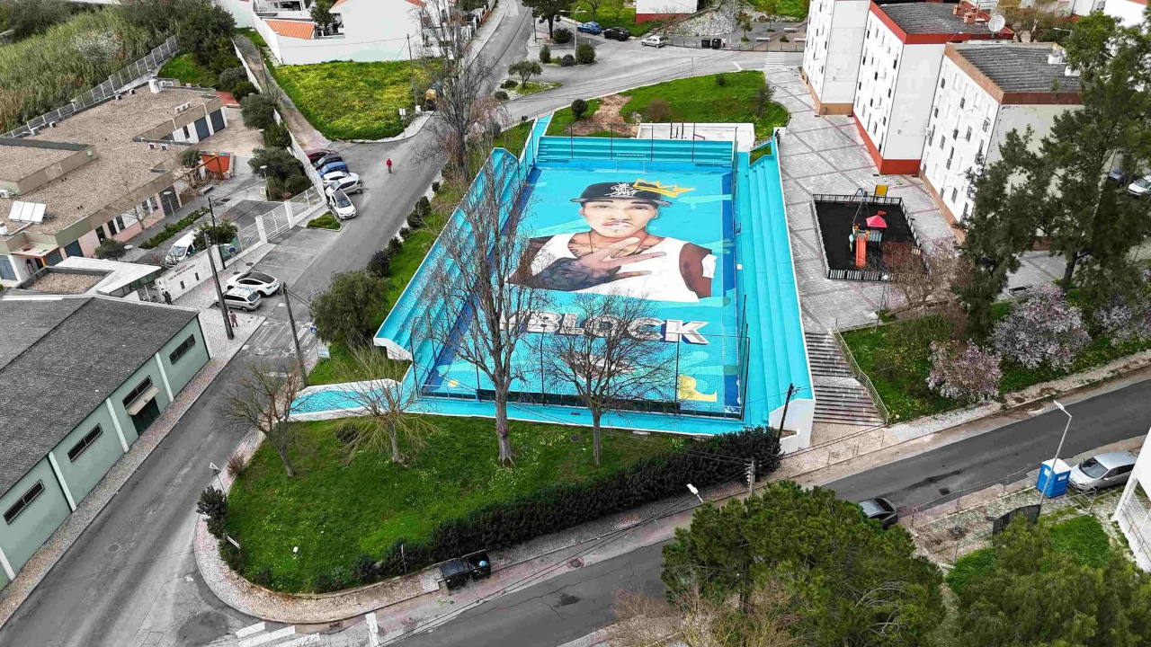 Inauguração da requalificação do polidesportivo do Cabo de Vialonga